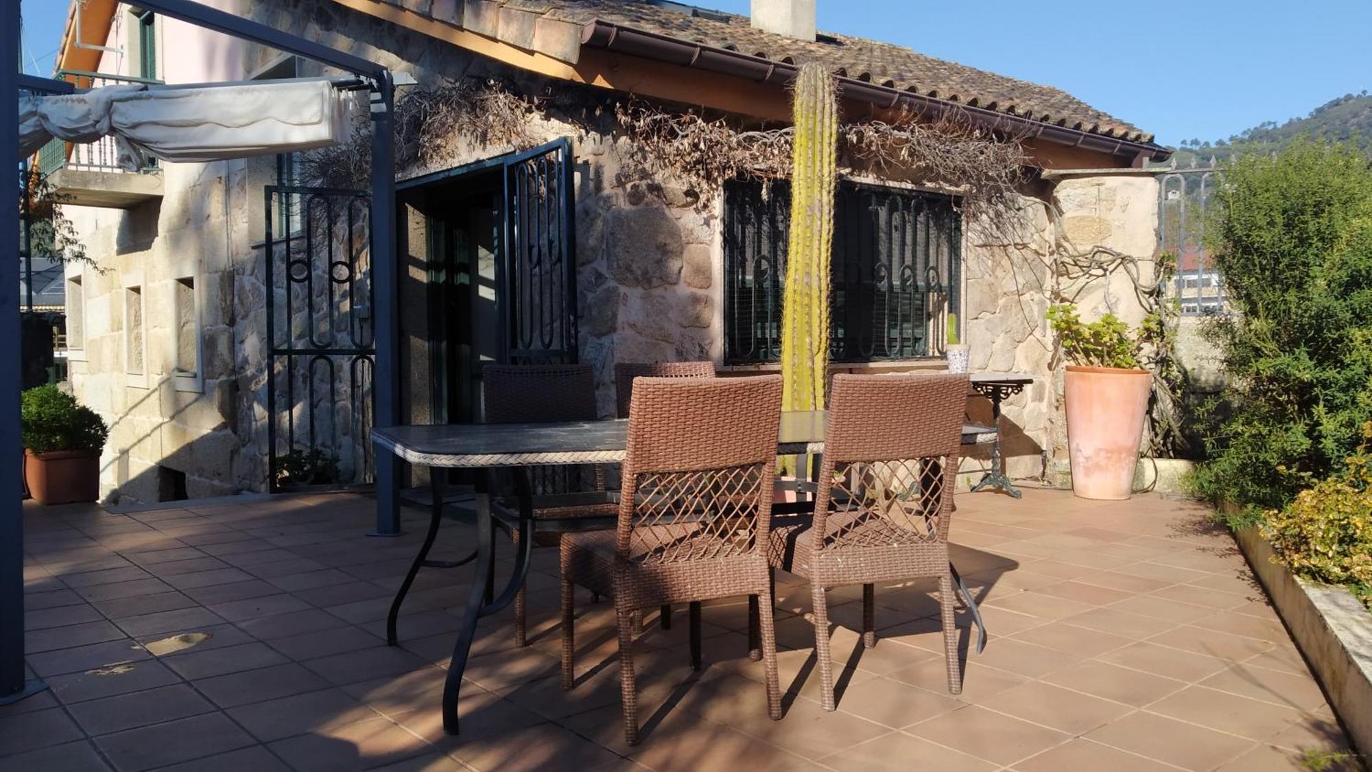 Casa Iriana - Parking Gratis I Jardin I Barbacoa Villa Ourense Buitenkant foto