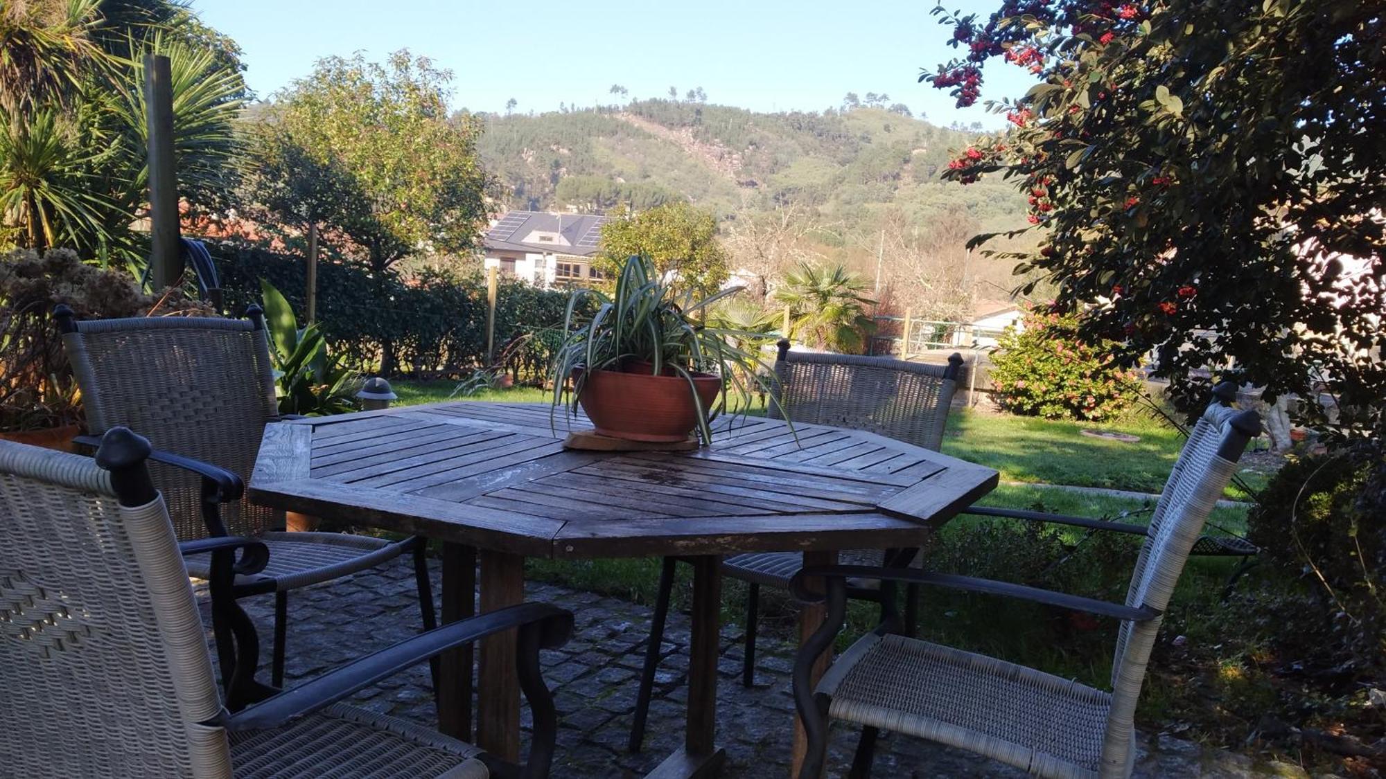 Casa Iriana - Parking Gratis I Jardin I Barbacoa Villa Ourense Buitenkant foto