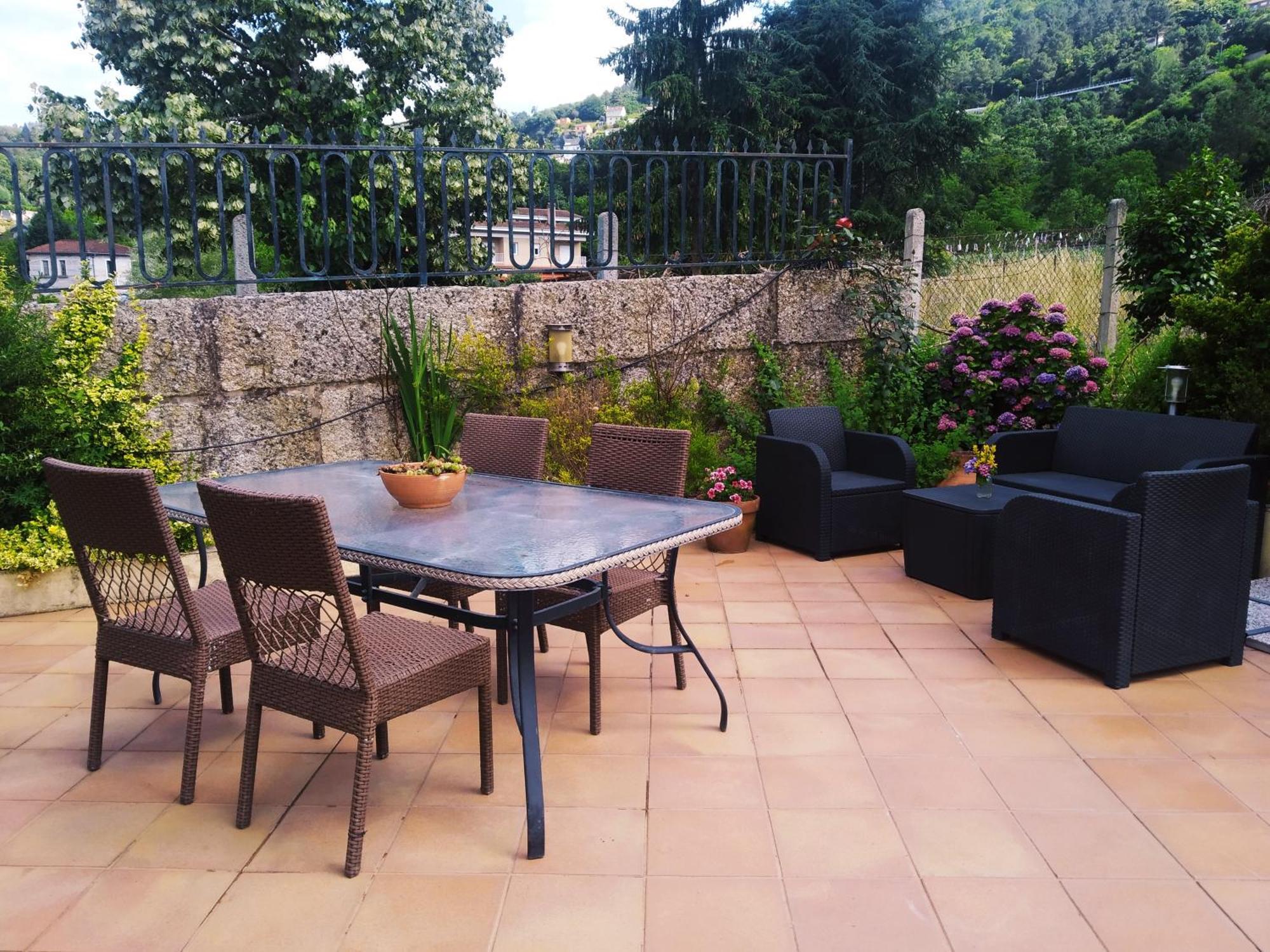 Casa Iriana - Parking Gratis I Jardin I Barbacoa Villa Ourense Buitenkant foto