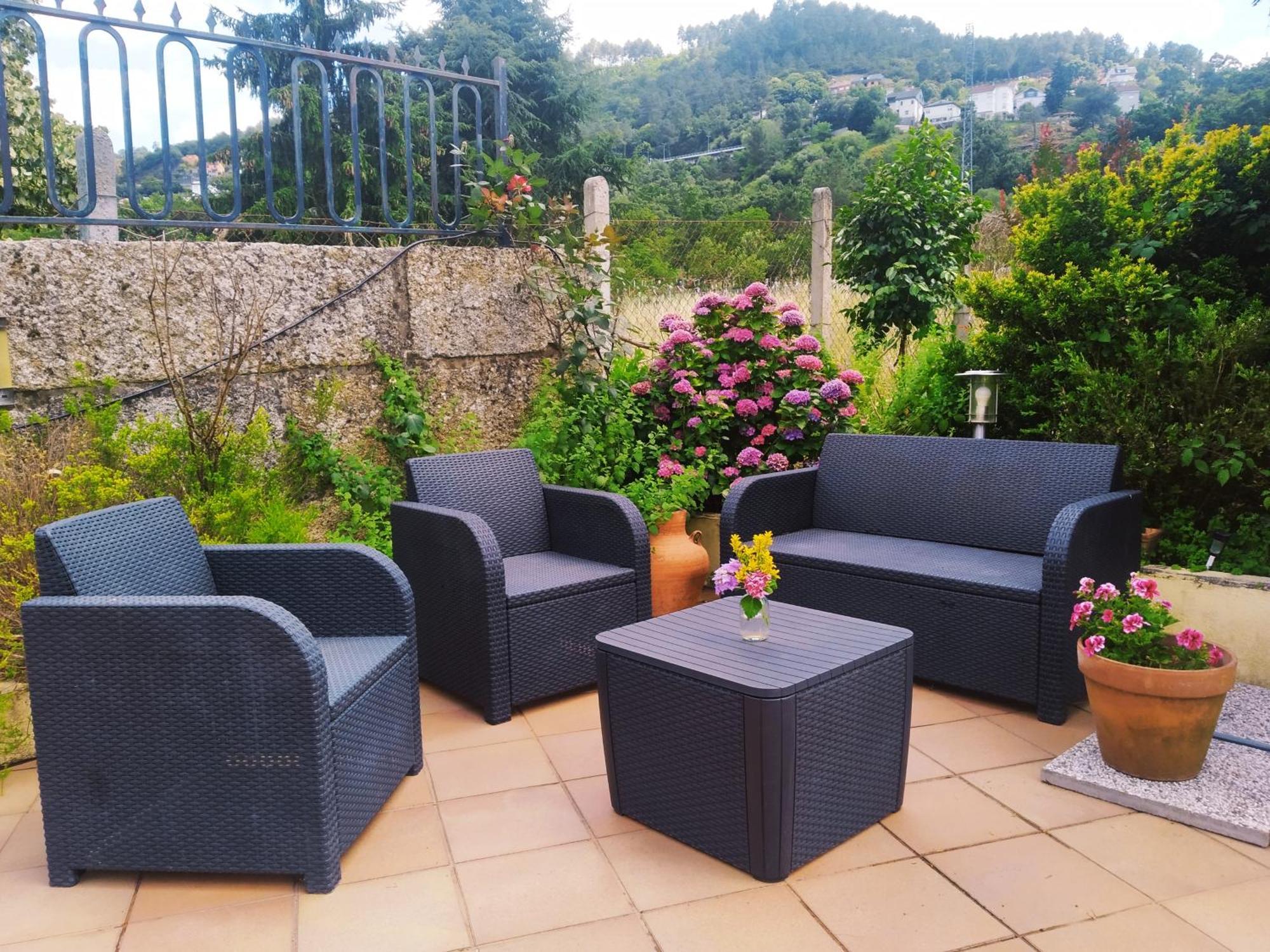 Casa Iriana - Parking Gratis I Jardin I Barbacoa Villa Ourense Buitenkant foto